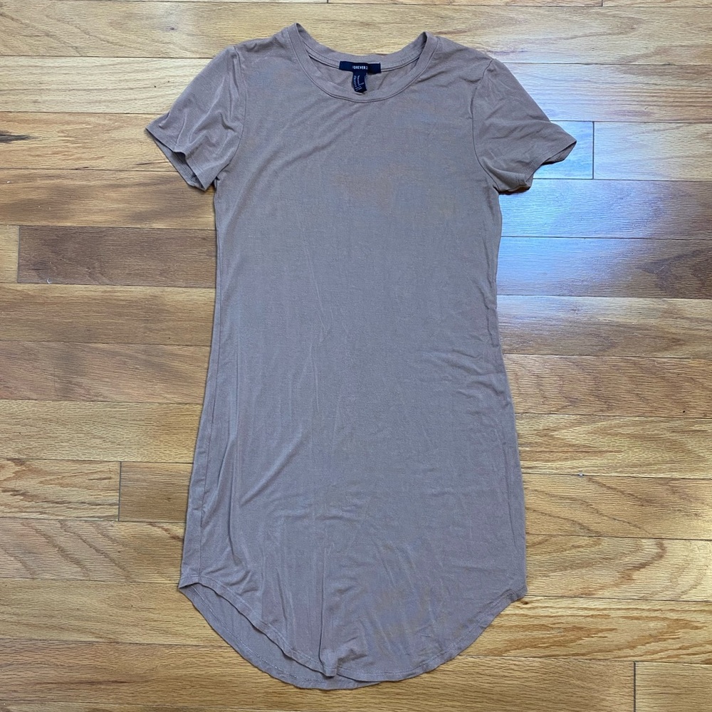 Forever 21 Nude Mini Dress